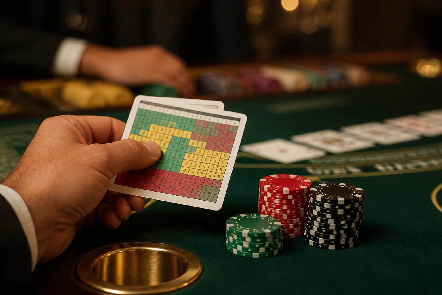 Blackjack Strategy Cards in Casinos: The Real Rules and Myths